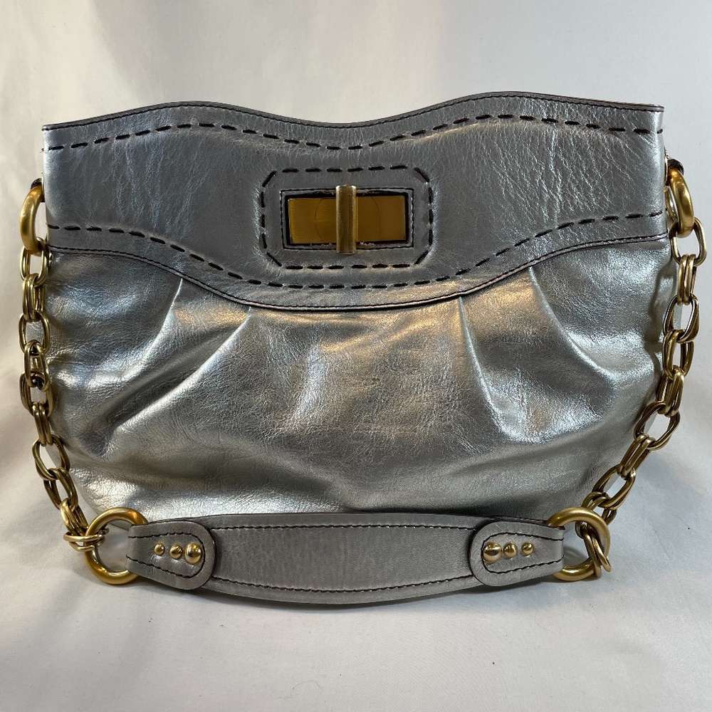 Silver purse